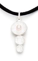 Kette "Cascara Pearl" ca. 42 cm Silb. 925