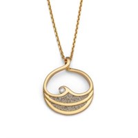 Kette "Maui" GG 585/- 0,1ct tw/si beachsand®